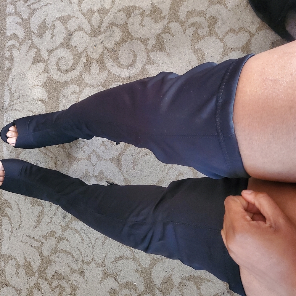 Lycra Black boots